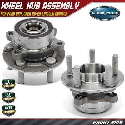 2x Front Wheel Hub Bearing Assembly for Ford Explorer 2020-2023 Lincoln Aviator - Image 1 of 4