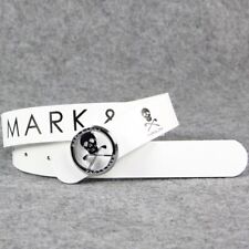 Golf Sport Pants Belt Mark Lona Classic Skull Club Cross Circle Plate 3 Colors
