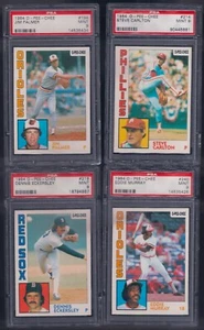 PSA 9 1984 OPC O-pee-chee Topps #214 Steve Carlton Philadelphia Phillies SOLO! - Foto 1 di 17