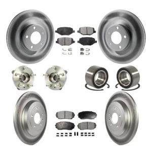 For Ford Edge Lincoln MKX Front Rear Hub Bearing Coat Brake Rotor Pad KBB-108597 - Picture 1 of 20