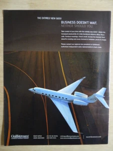 10/2011 PUB GULFSTREAM GENERAL DYNAMICS G650 BUSINESS AIRCRAFT AVION ORIGINAL AD - Picture 1 of 1