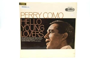 PERRY COMO HELLO YOUNG LOVERS VINYL RECORD CAS-2122 - Picture 1 of 4