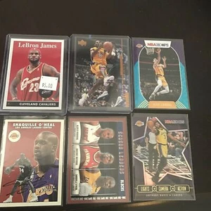 Topps Upper Deck And More Kobe Bryant Anthony Davis Lebron Base Holo Lot - Picture 1 of 3