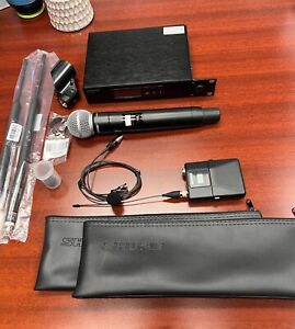 Shure QLX-D Digital Wireless Microphone System Handheld & Body Pack Kit