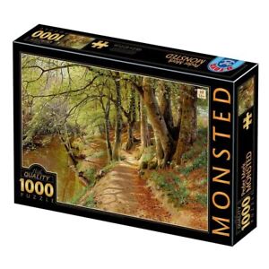 1000 pieces Peder MORK MONSTED A SPRING DAY IN THE WOODS 47 × 68cm