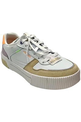 Zapatilla deportiva Skechers Court Classics Jade Feline Instinct blanca multi Foto 1 de 3