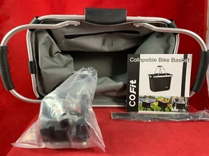 COFIT Collapsible Bike Basket Multi-Purpose Detachable Bicycle Basket for Pet - Picture 1 of 3