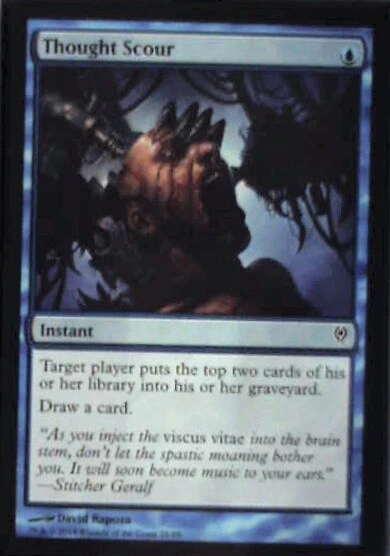 Thought Scour - Duel Decks: Jace vs. Vraska: #21, Magic: The Gathering Nm R244 - Image 1 of 1