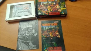 DONKEY KONG COUNTRY SUPER NINTENDO SNES PAL NOE ORIGINAL ESPAÑOL - Imagen 1 de 2