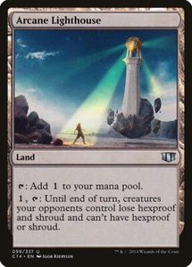1x Arcane Lighthouse NM Eng MTG - Commander 2014 - Picture 1 of 1