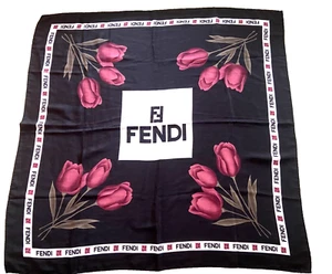Fendi Seidentuch Carré 87 x 87, Top-Zustand - Bild 1 von 2