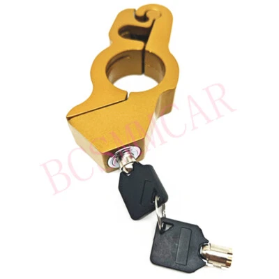 Bloqueo antirrobo bicicleta motocicleta manillar freno embrague seguridad accesorios Foto 1 de 4