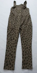 Finding Foxtail Girl's Sporty Tossing Pebbles Overalls WR4 Brown Size 6 NWT - Picture 1 of 3