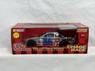 Nascar Racing Champions Ken Schrader #36 M & M's  2002 Grand Prix Chrome Car New - Image 1 of 4