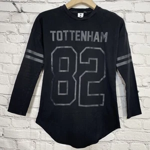 Tottenham Hotspur Official Merchandise Shirt Jersey Size 10 Black Reflective #82 - Picture 1 of 15