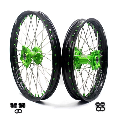 Llantas KKE 21/19 MX para bujes Kawasaki KX250F KX450F KX450 KX450X KX250 2024 Foto 1 de 4
