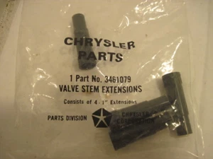 NIB OLD MOPOR 1" VALVE STEM EXTENSIONS 34601079 PLYMOUTH DODGE CHRYSLER PART - Foto 1 di 1