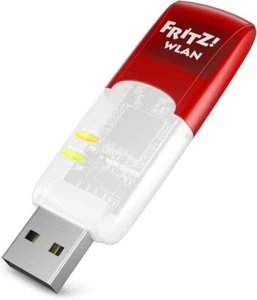 Fritz! Dualband-WLAN (2,4 / 5 GHz) USB Stick N v2 mit 300MBit/s, WPA2 und WPS - Bild 1 von 6