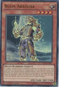 Yugioh Bujin Arasuda MP14-EN207 Ultra Rare 1st Edition NM - Picture 1 of 1