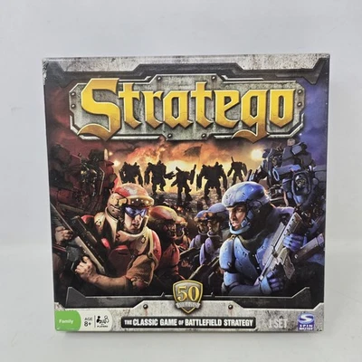 Spin Master Stratego 50 Years Classic Game Of Battlefield Strategy 100% Complete - Image 1 of 4