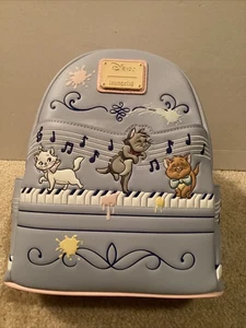 LOUNGEFLY DISNEY ARISTOCATS PIANO SCENE MINI BACKPACK ~ WITH TAGS~ BRAND NEW - Picture 1 of 6