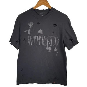 d4vd Withered Album Heavily Distressed T-Shirt Schwarz Herren Medium Ausverkauft - Bild 1 von 11
