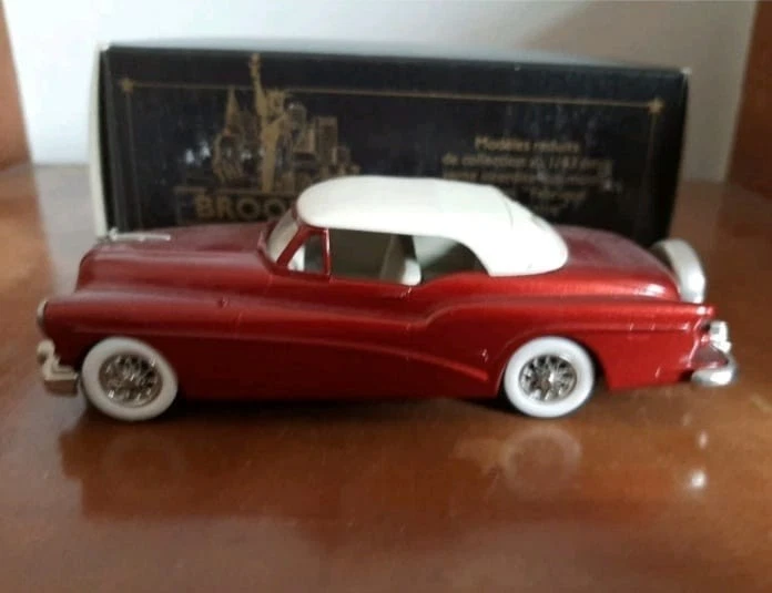 Brooklin Models BRK 20a Buick Skylark Convertible Red 1953 1:43 - Immagine 1 di 4