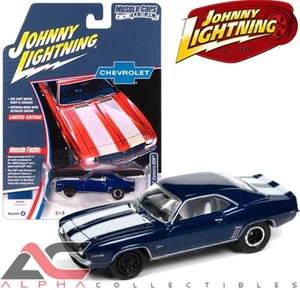 Chevrolet Camaro 1969 Johnny Lightning 1:64 JLSP381A (AZUL) - Imagen 1 de 1