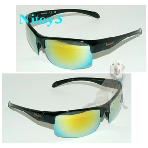 Timberland Semi-Rimless Mirror Lenses Wrap Sunglasses-UV Blocking - Picture 1 of 1