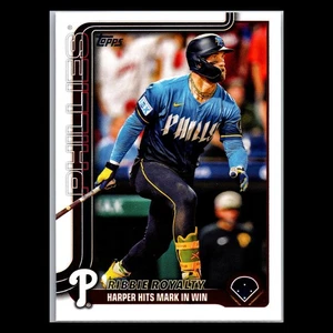 2025 Topps Update Series • #US184 Bryce Harper • Philadelphia Phillies - Picture 1 of 2