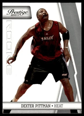 2010-11 Panini Prestige Dexter Pittman Rookie Miami Heat #182 - Image 1 of 2
