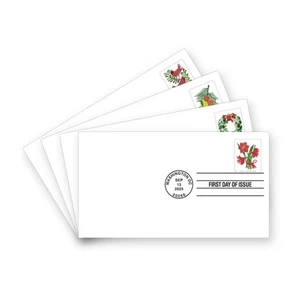 US 6033-6036 Holiday Cheer (set of 4) CDS FDC 2025 - Picture 1 of 1