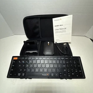 ProtoArc Foldable XKM01 Mini Compact Keyboard and Mouse W/Case - Picture 1 of 10