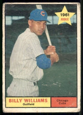 1961 Topps #141 Billy Williams Foto 1 de 2