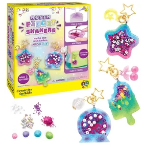 Creativity for Kids Resin Fidget Shakers - Create 3 Sensory Keychains, DIY Cr... - Picture 1 of 9