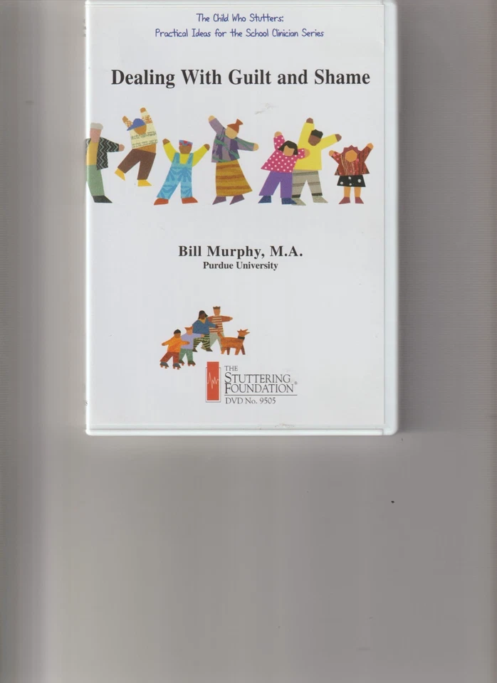 Dealing With Guilt And Shame Bill Murphy The Stuttering Foundation DVD NEW - Image 1 of 1