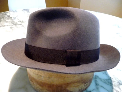 Sombrero de Castor Loro Piana Hombre Marrón 100% Talla 58 cm, Hecho en Italia... ¡NUEVO! Foto 1 de 4
