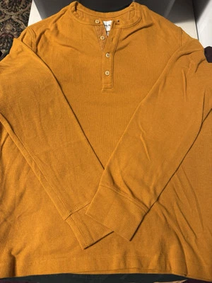 Camisa térmica manga larga para hombre talla grande  Foto 1 de 4