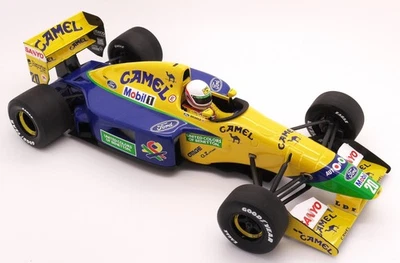 MINICHAMPS CAMEL BENETTON FORD B191b M.BRUNDLE BRAZILIAN GP 1992 1/18 - Image 1 of 4
