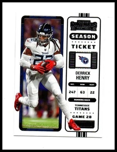 2022 Panini Contenders #100 Derrick Henry - Picture 1 of 1
