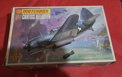 MATCHBOX MODELLINO 1 72 CURTIS HELLDIVER PK 104  COMPLETO ISTRUZIONI ADESIVI. - Immagine 1 di 4