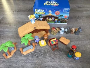 Fisher-Price Little People Deluxe Christmas Story Nativity Set Complete W/ Box - Picture 1 of 12