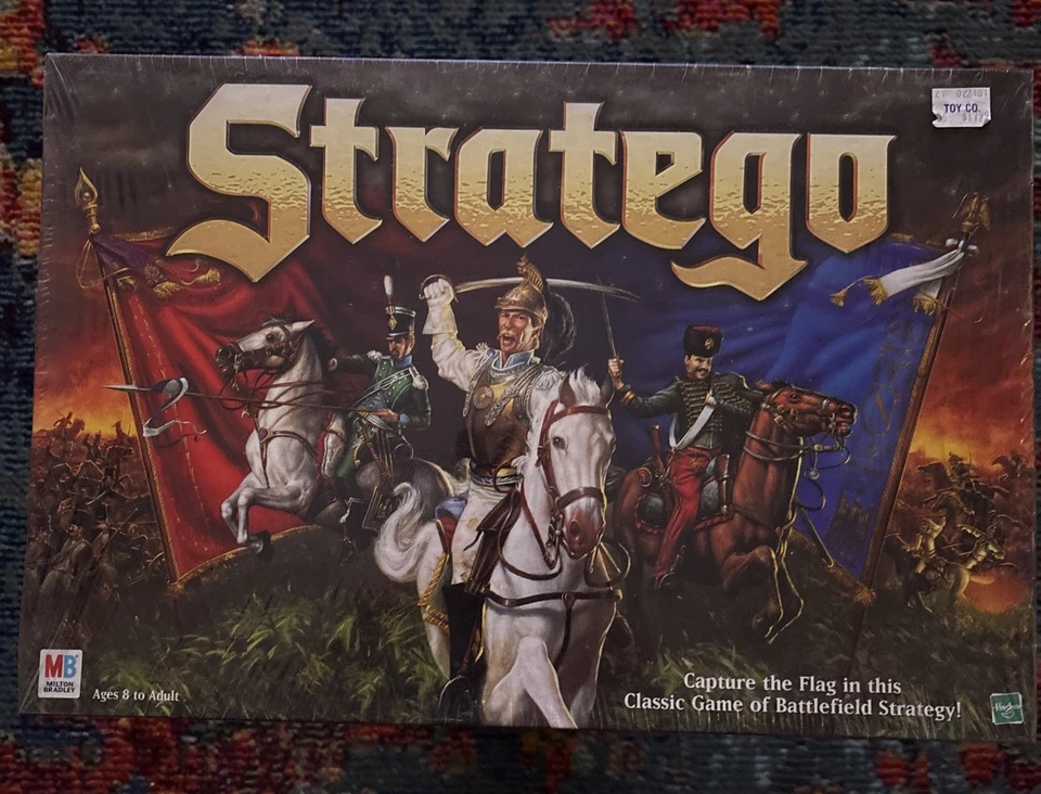 1999 Stratego Board Game by Milton Bradley / NEW SEALED  - Image 1 of 2
