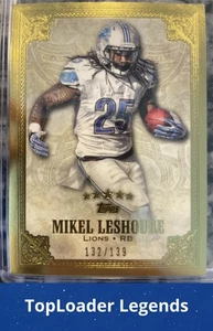 2012 Topps Five Star #16 Mikel Leshoure #/139 - Picture 1 of 2