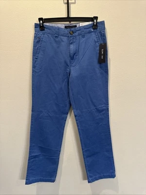 Nuevo Tommy Hilfiger Pantalones/Jeans Tommy Niños Ajustados Talla 16 Azul 100% Algodón Minorista $44 Foto 1 de 4