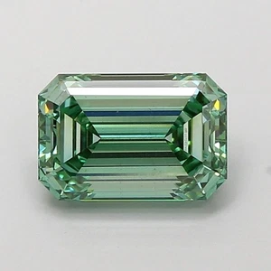 Emerald 2.03 Carat Fancy Vivid Green VS2 IGI Loose Lab Grown Diamond - Picture 1 of 3