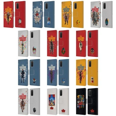 THE SUICIDE SQUAD 2021 CHARACTER POSTER LEATHER BOOK CASE FOR SAMSUNG PHONES 2 - Image 1 of 4