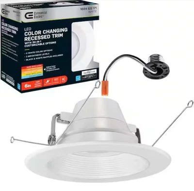 Luz LED empotrada CCT ajustable eléctrica comercial 6 1004 522 171 Foto 1 de 4