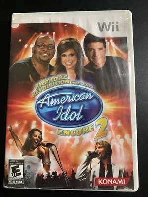 Karaoke Revolution Presents American Idol Encore 2 (Nintendo Wii) CIB & TESTED - Image 1 of 3