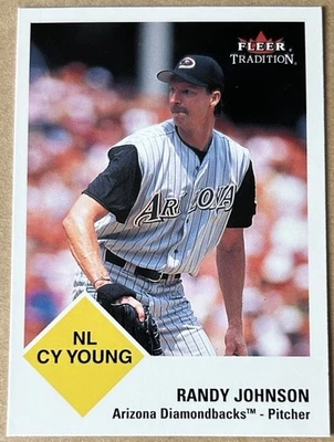 RANDY JOHNSON HOF 2003 FLEER TRADITION Card #419 NM-MT Condition - Image 1 of 2